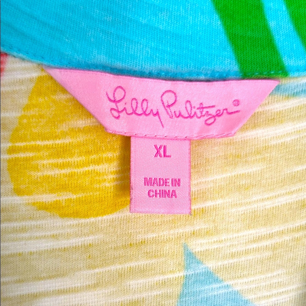 LILLY PULITZER Carolyn Dress Multicolored SZ XL - Picture 2 of 8